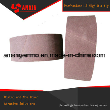 Aluminum Oxide Sanding Belt Cleaning and Deburring